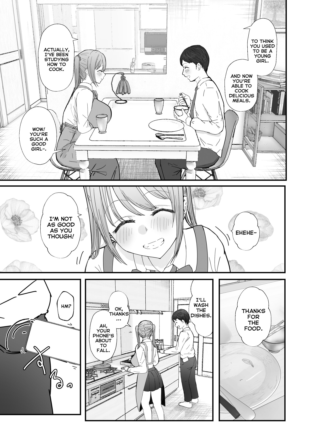 Hentai Manga Comic-My busty niece, a high school girl living with me, gives me a lot of comfort through sweet sex.-Read-6